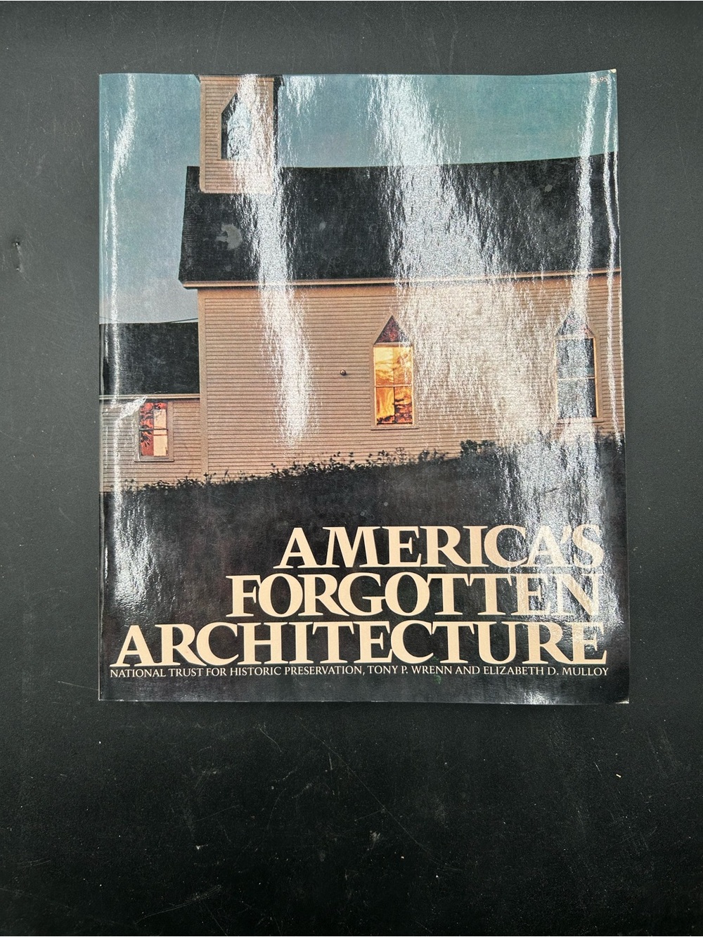 America's Forgotten Architecture Hardcover Book - Cream/Black Cover